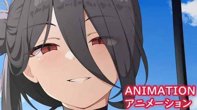 [アニメ] ハスミ(水着)のパイズリ