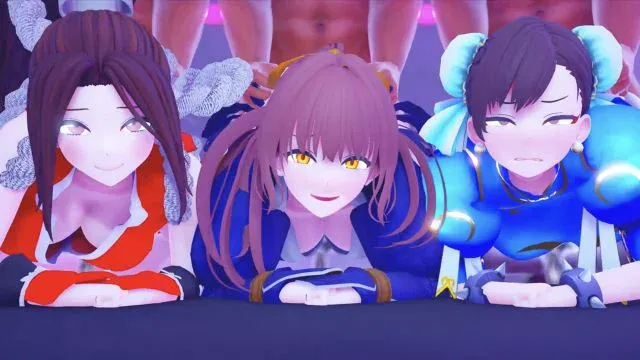 Orgy Club Female Fighter Ver Costume differences