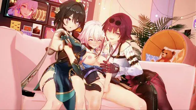 Kafka & RuanMei x March 7th (1080p60fps)