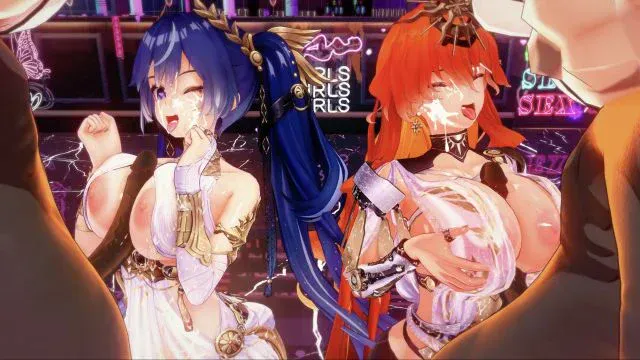 Augusta & luno x Hilichurls (1080p60fps)