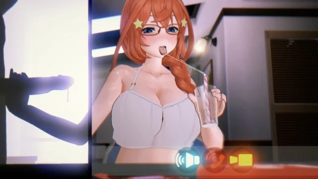 五等分のセフレ イメチェン五月ちゃんFACETIME