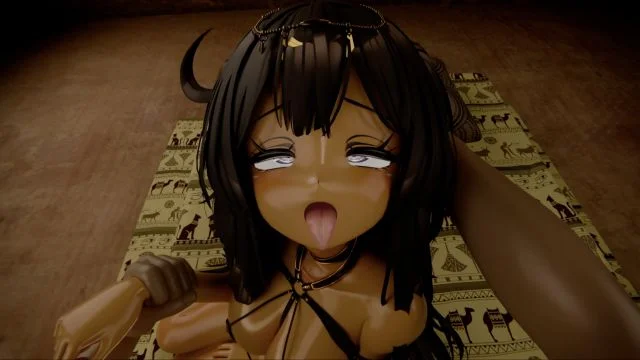 セレスティアにディープキスで躾。おとなしそうな子が甘く堕ちるシチュエーションは见もの。