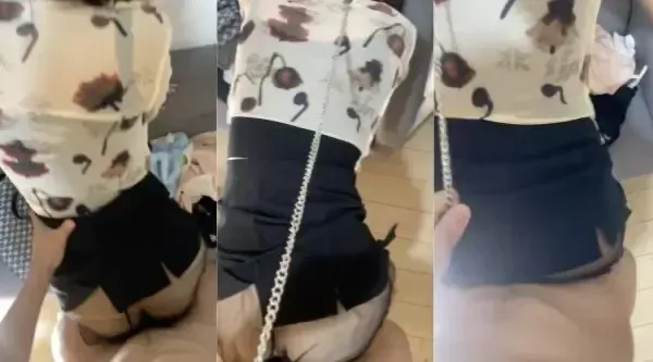 戴上项圈狗链骚母狗喜欢被后入 端庄高雅的女神就喜欢被当成妓女一样狠狠羞辱 翘起屁股乖乖让爸爸操