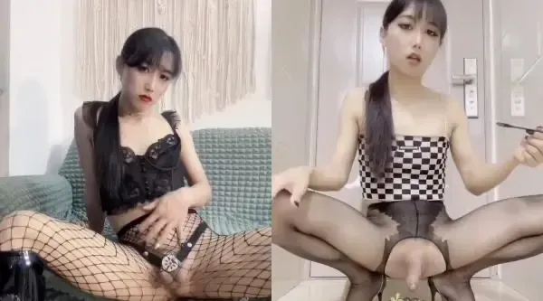 热门人妖cd脏柚现在要撸好久好久才会射，而且中途一不小心就会软了，踩着蛋糕，吃着蛋糕，一不小心就高潮射精了