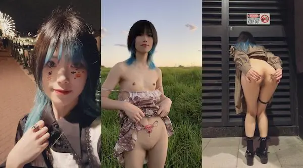 《震精㊙️泄密☛无水速递》露脸才是王道！漂亮学生妹私下极度反差是个露出癖性瘾小母狗对主人忠贞不二喝尿野战露出各种刺激玩法