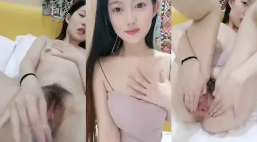缠绵悱恻的颜值，难让人不爱，这清纯的自慰，表情好勾引人~~